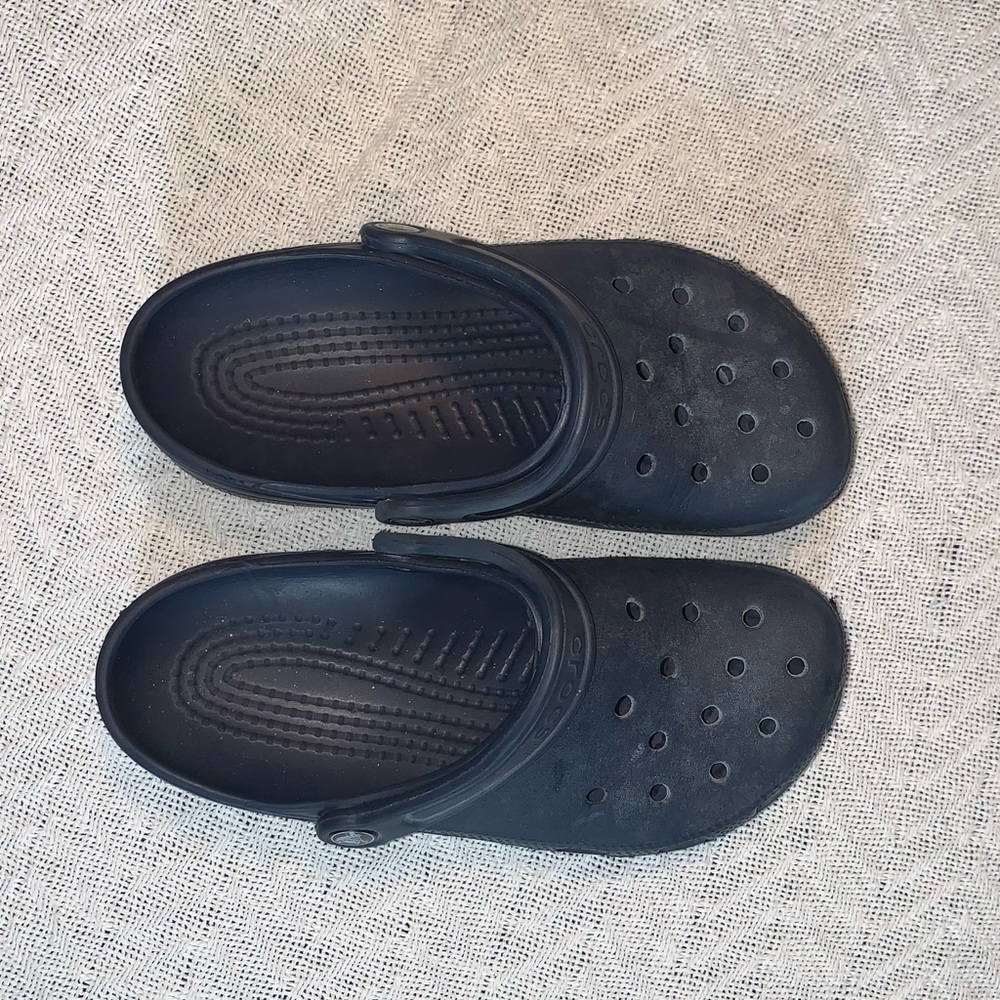 Dark Blue crocs